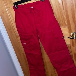 Cherokee red scrub pants